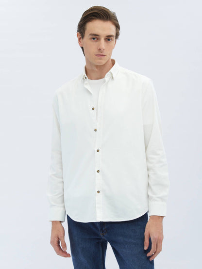 Kordstoff Regular Fit Woven Casual Hemd