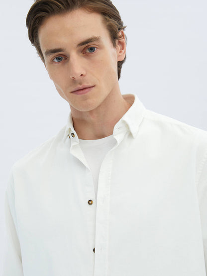 Kordstoff Regular Fit Woven Casual Hemd