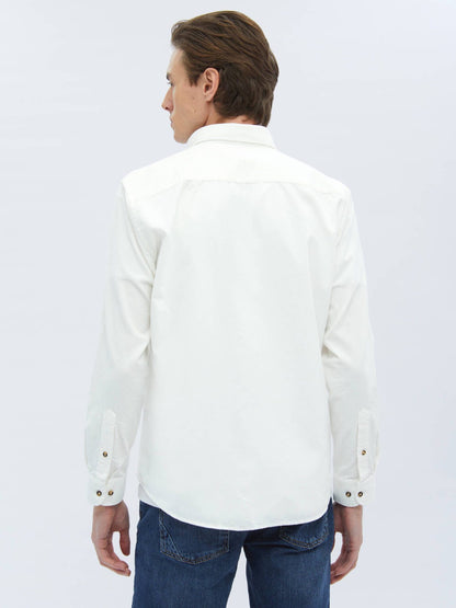 Kordstoff Regular Fit Woven Casual Hemd