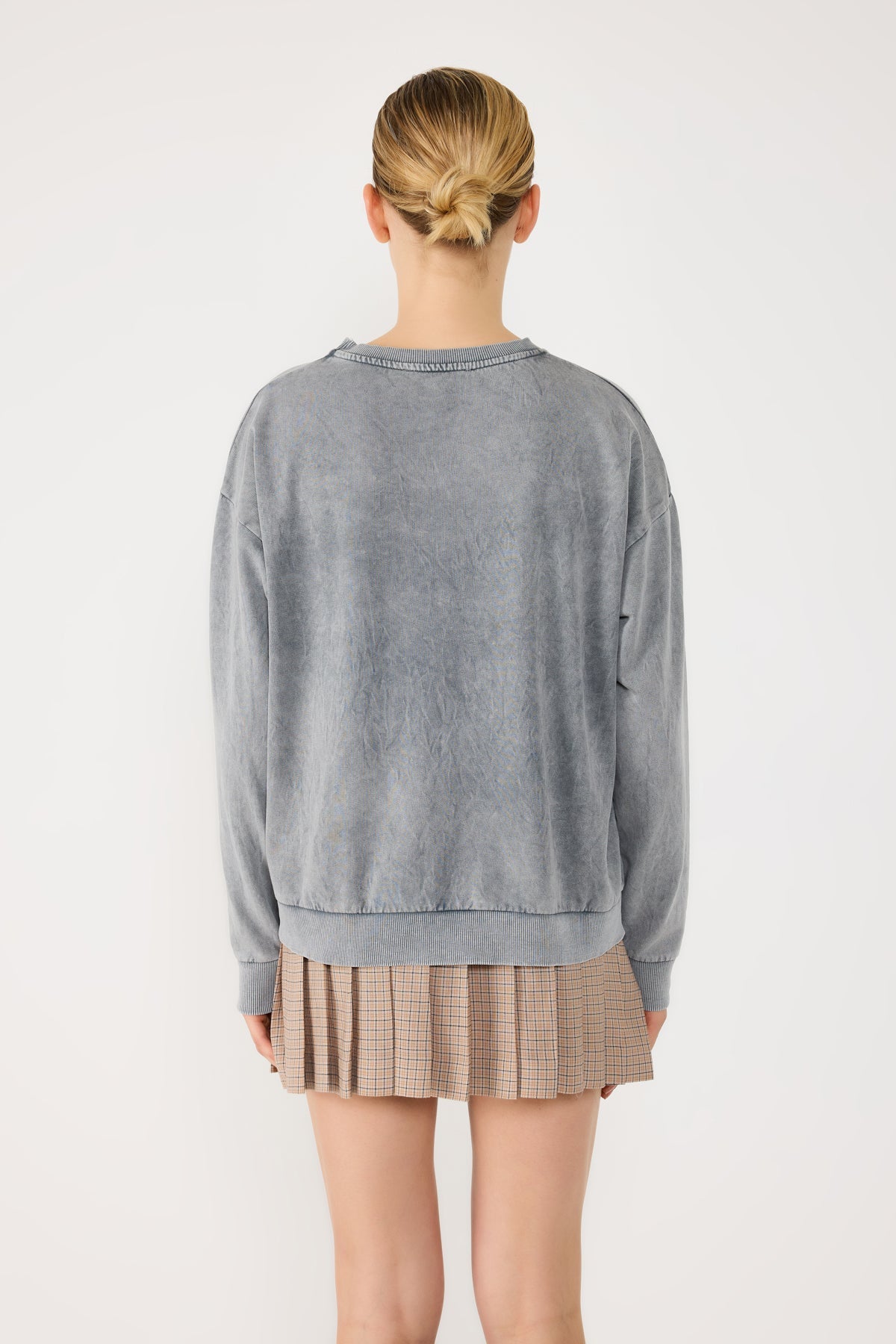 Sweatshirt mit Rundhalsausschnitt