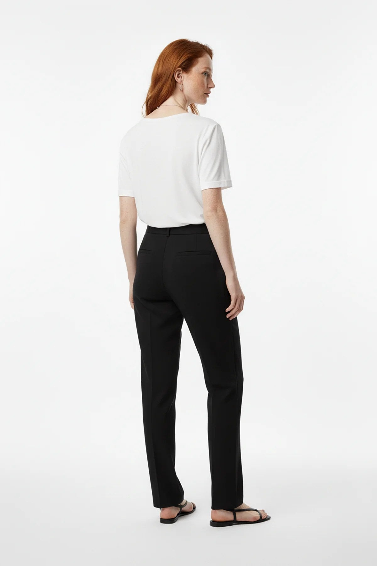 Crew-Neck Basic Kurzarm T-Shirt