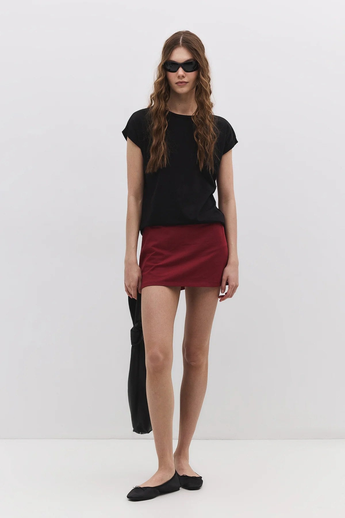 Basic-T-Shirt mit Rundhalsausschnitt