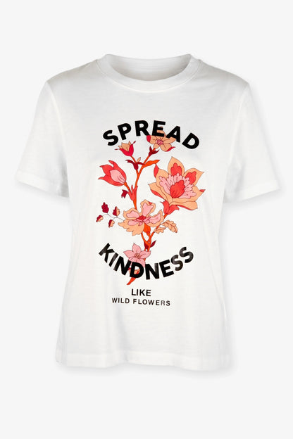 Bedrucktes Rundhals-T-Shirt