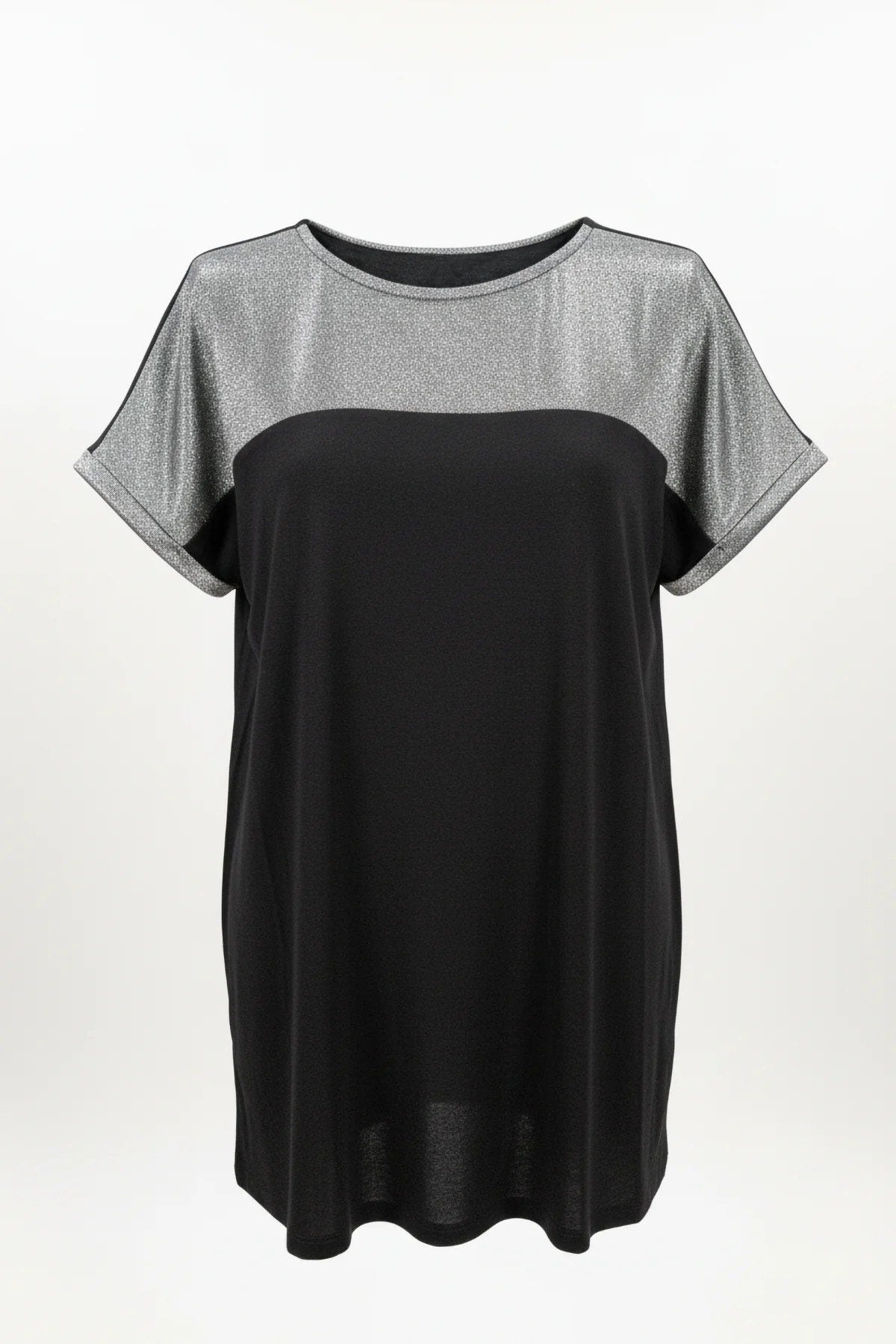 Bedrucktes T-Shirt mit Rundhalsausschnitt