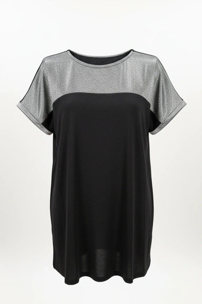 Bedrucktes T-Shirt mit Rundhalsausschnitt