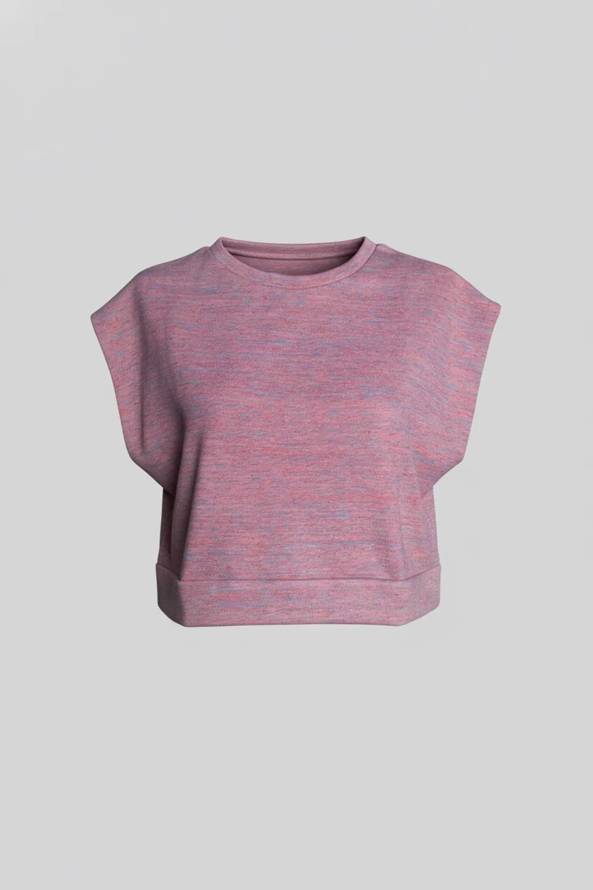 Kurzarm-T-Shirt mit Rundhalsausschnitt