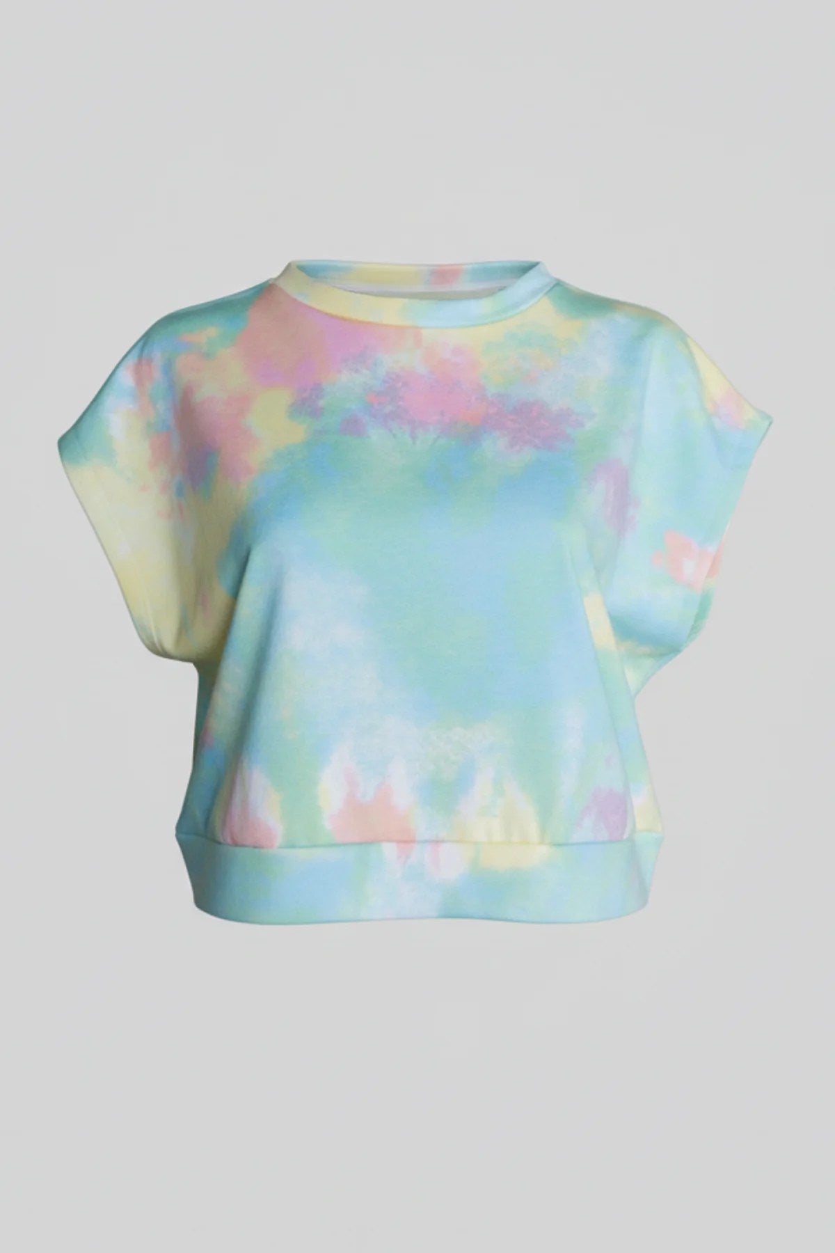 Kurzarm-T-Shirt mit Rundhalsausschnitt