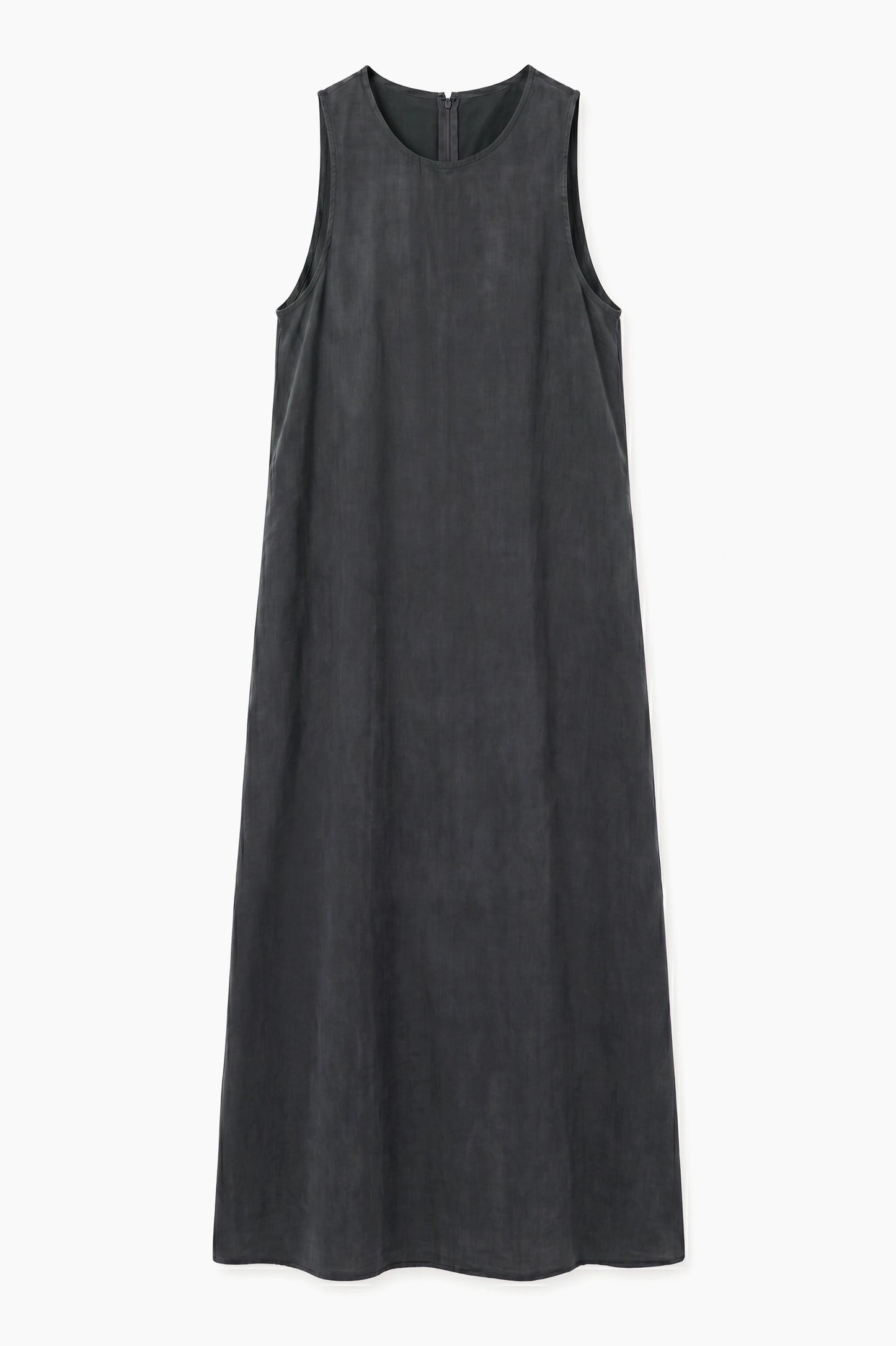 Ärmelloses, lockeres Maxi-Kleid