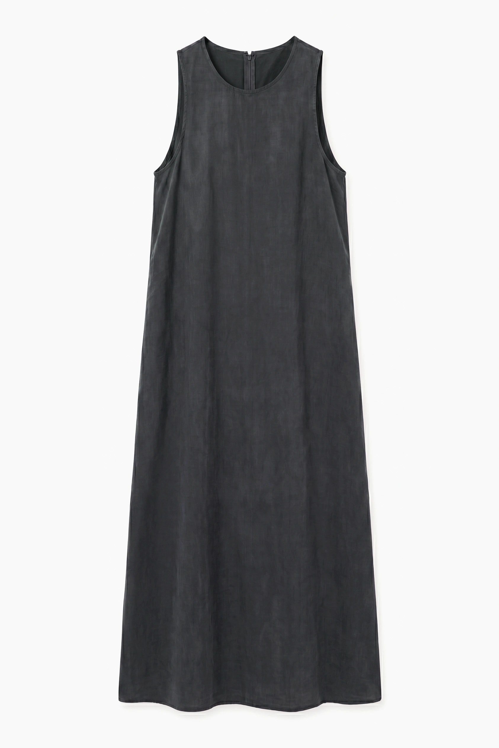 Ärmelloses, lockeres Maxi-Kleid