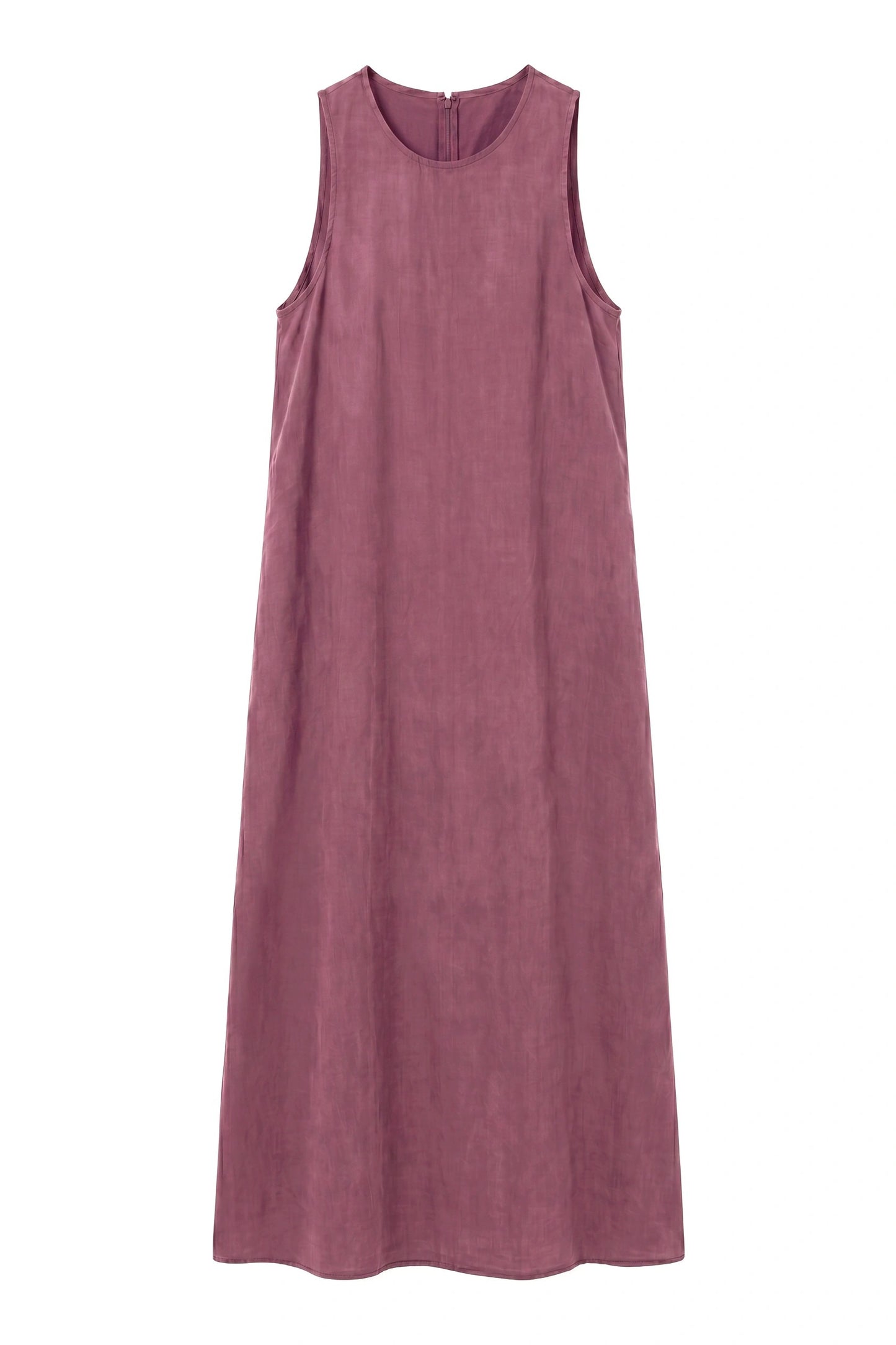 Ärmelloses, lockeres Maxi-Kleid