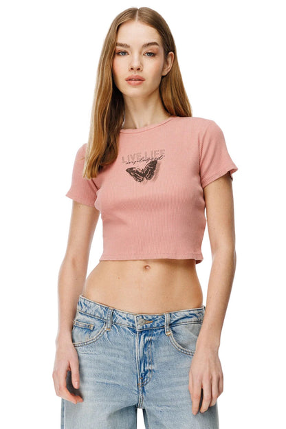 Fahrrad Kragen Band T-Shirt