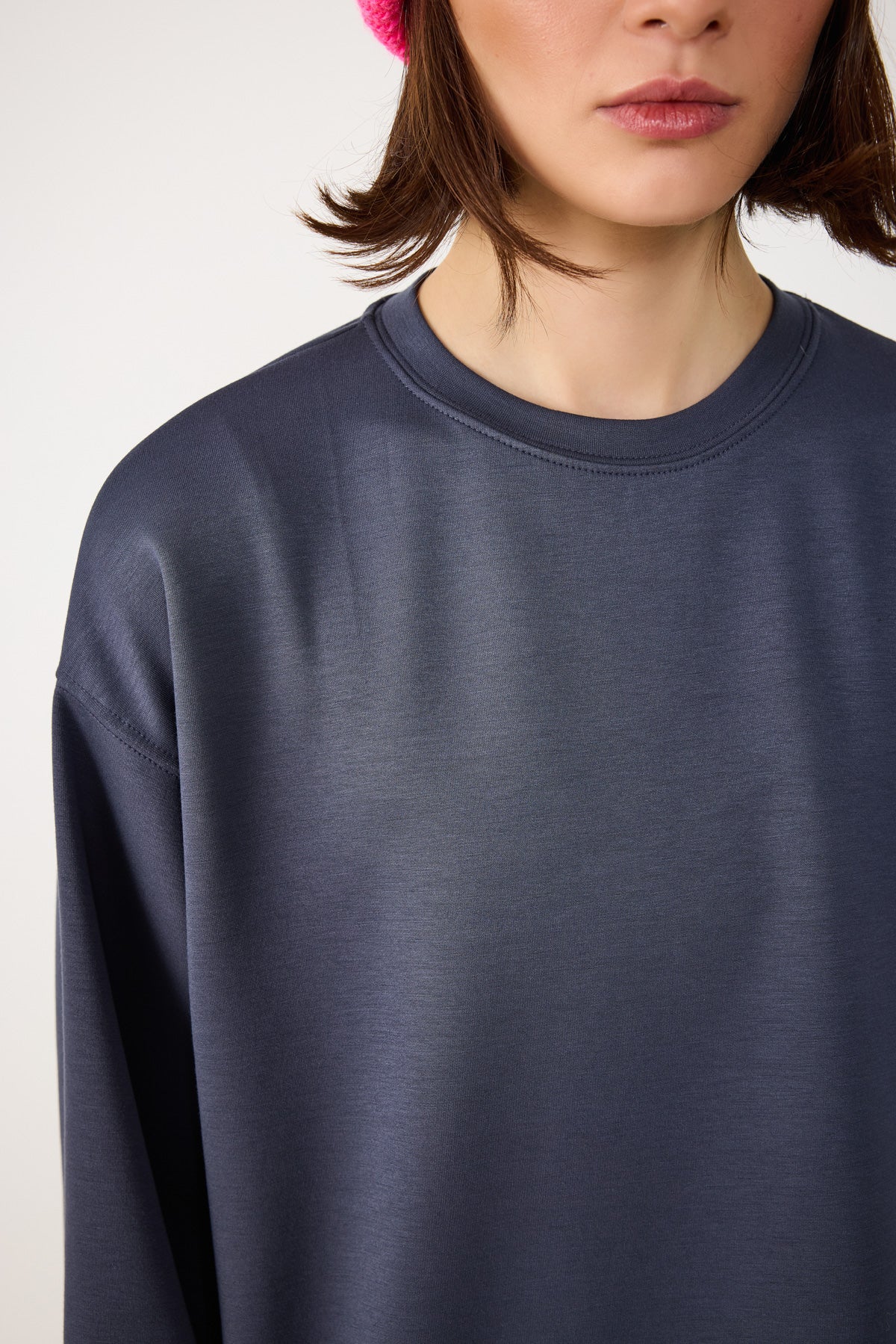 Sweatshirt mit Rundhalsausschnitt