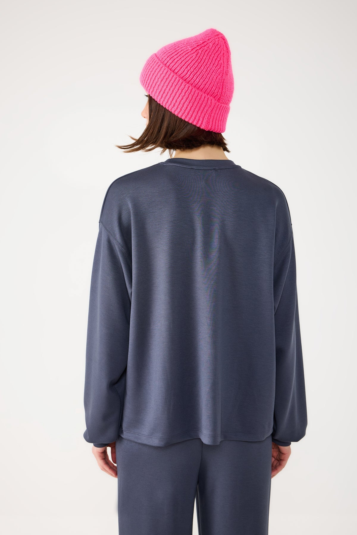 Sweatshirt mit Rundhalsausschnitt