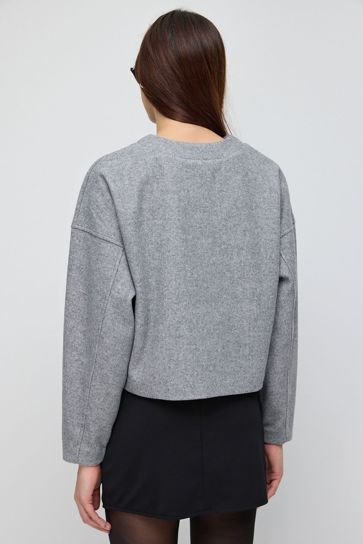 Sweatshirt mit Rundhalsausschnitt