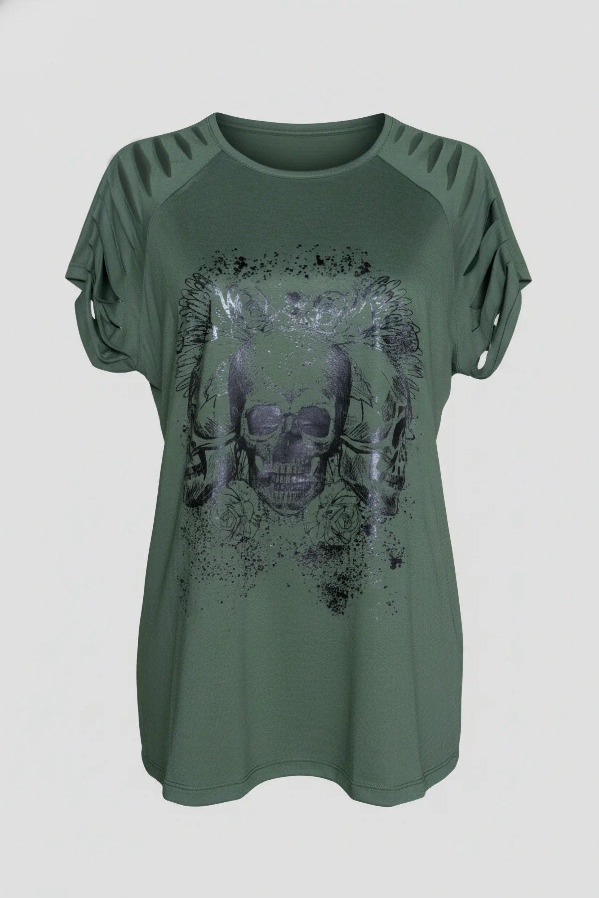 Rundhals-T-Shirt