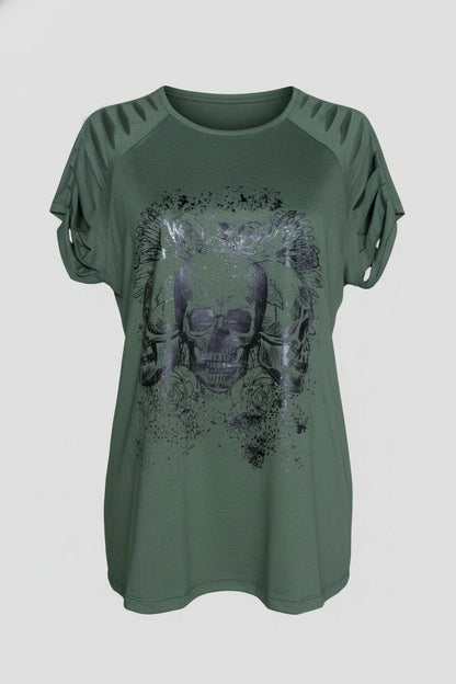 Rundhals-T-Shirt