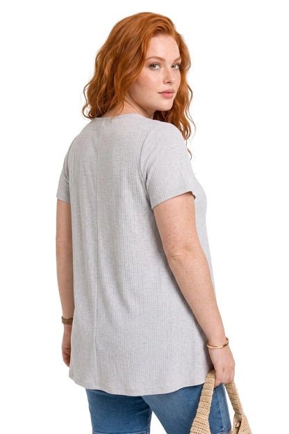 Crew-Neck T-Shirt aus Baumwolle