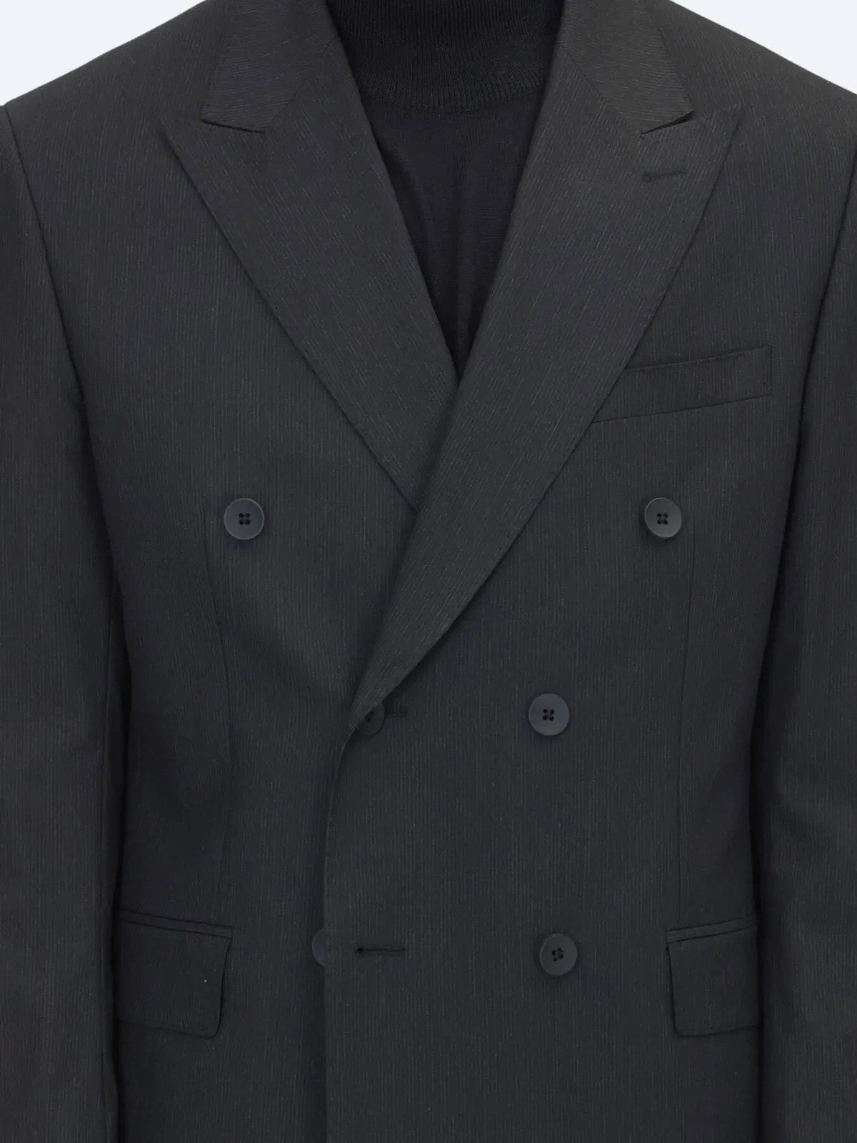 Schwarzer Micro Modern Fit Anzug