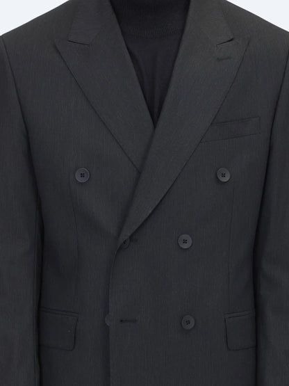 Schwarzer Micro Modern Fit Anzug