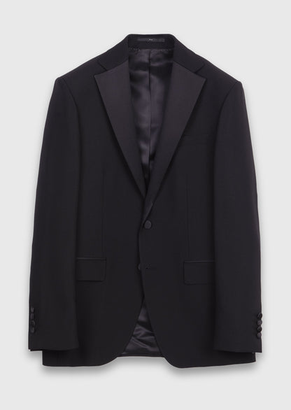 Schwarzer moderner Tuxedo mit Schalkragen