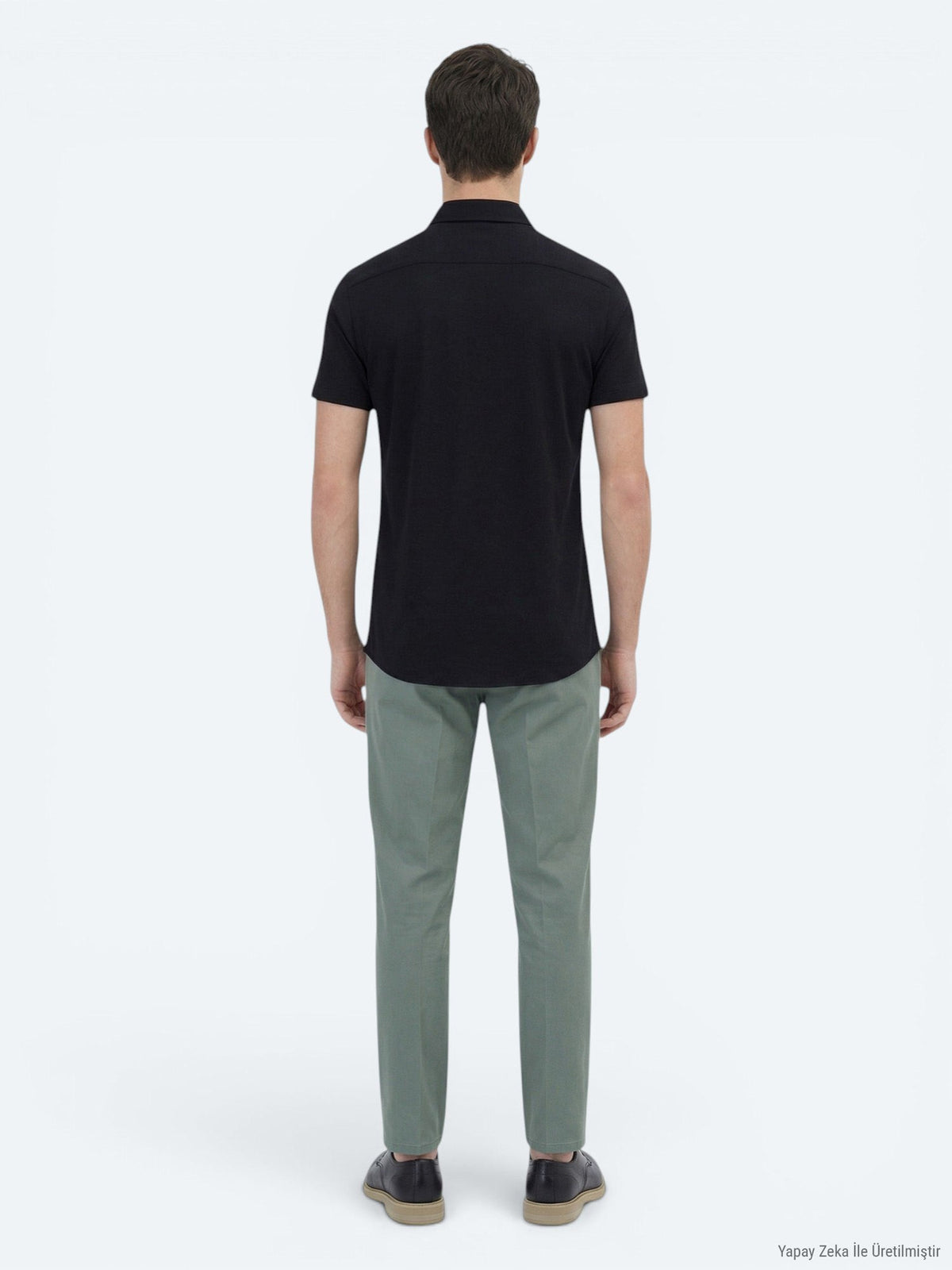KİP Einfaches Regular Fit Freizeithemd Siyah