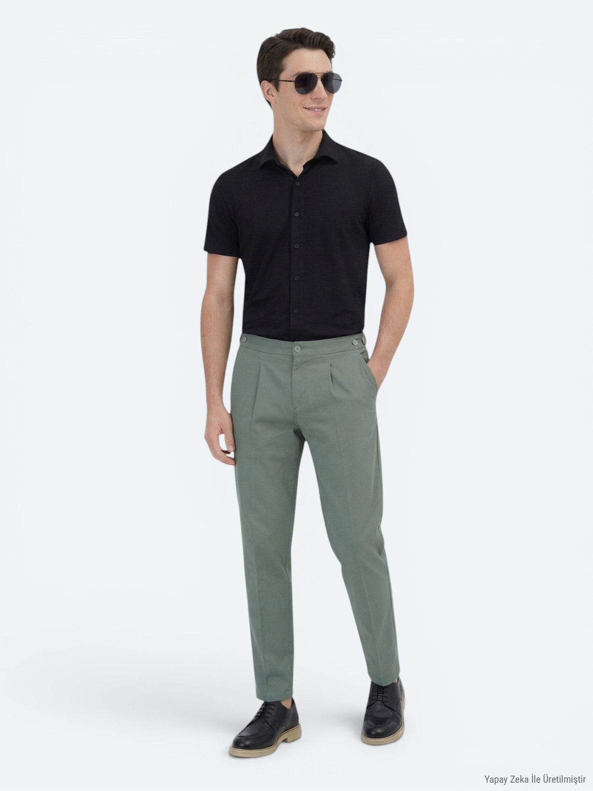 KİP Einfaches Regular Fit Freizeithemd Siyah