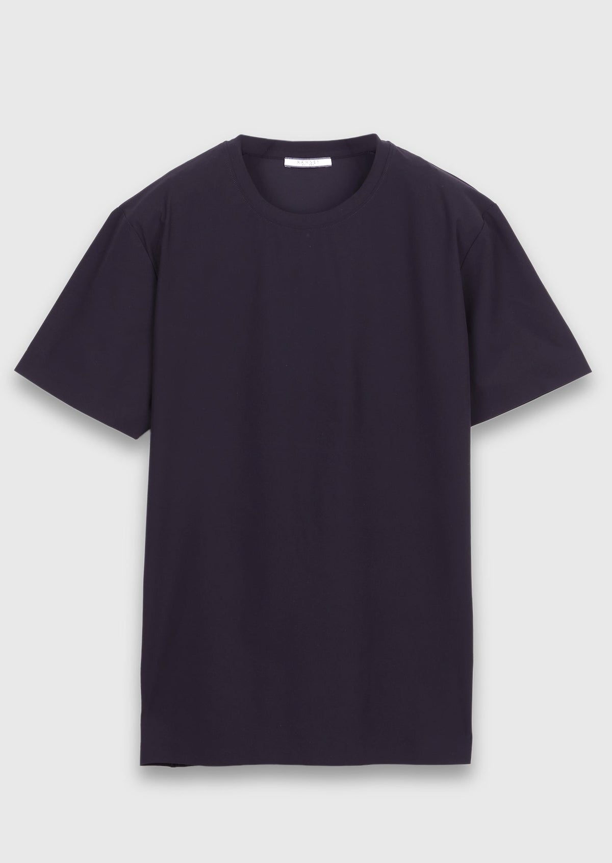 Einfaches T-Shirt mit Rundhalsausschnitt