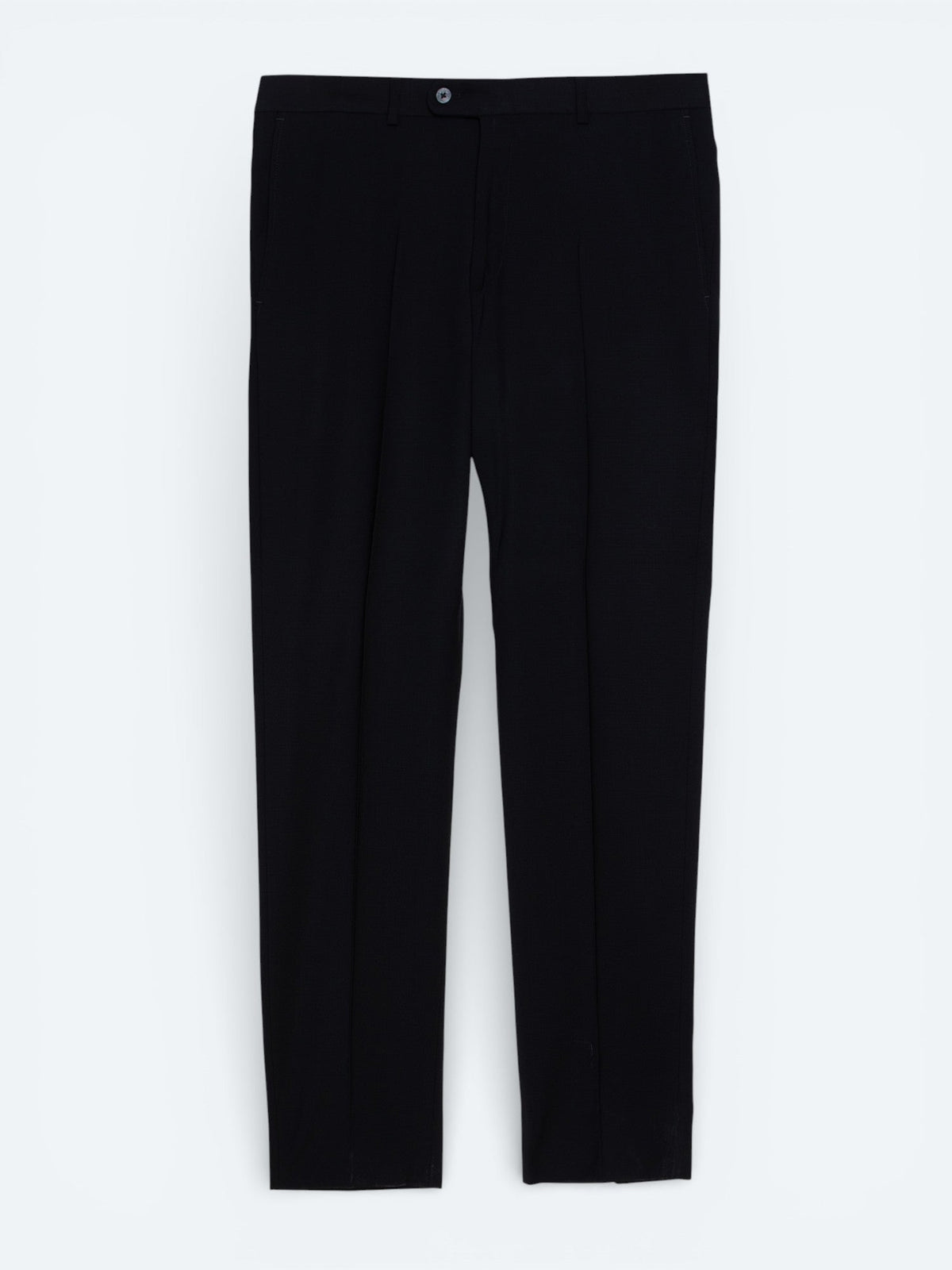 KİP Klassische Wollmischung Anzugshose Schwarz
