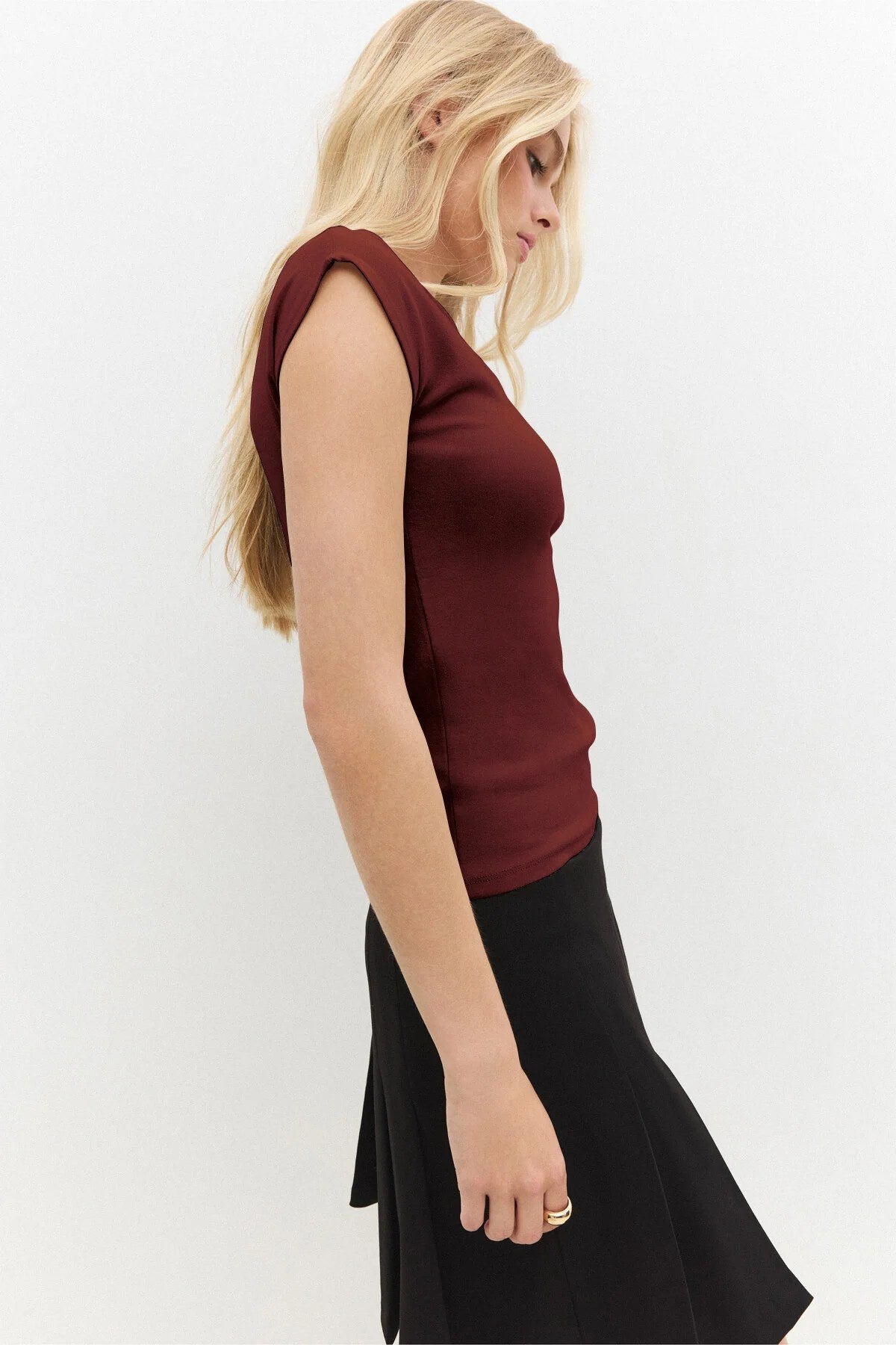Ärmellose Bluse