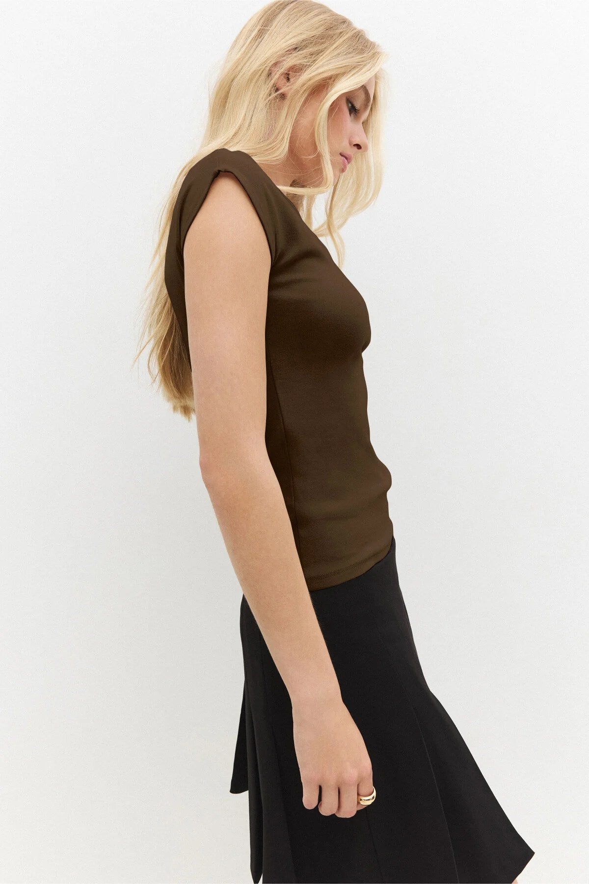 Ärmellose Bluse