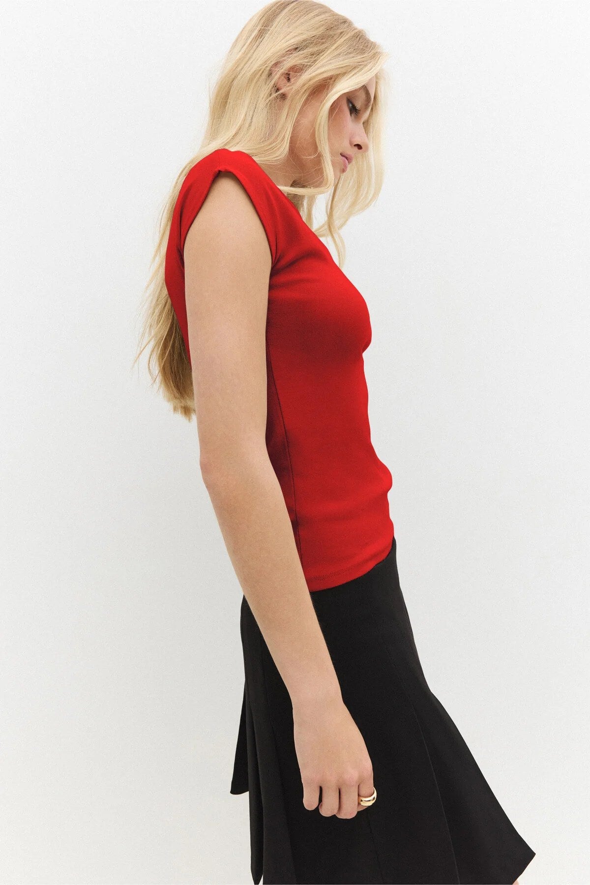 Ärmellose Bluse