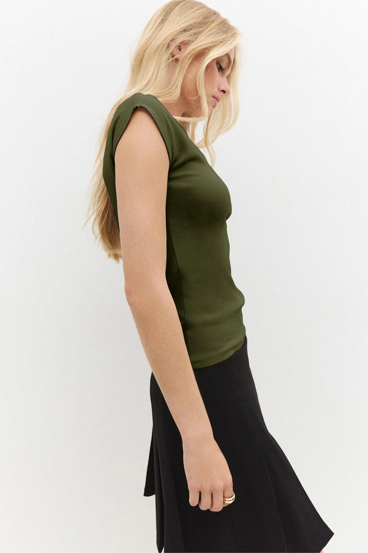 Ärmellose Bluse