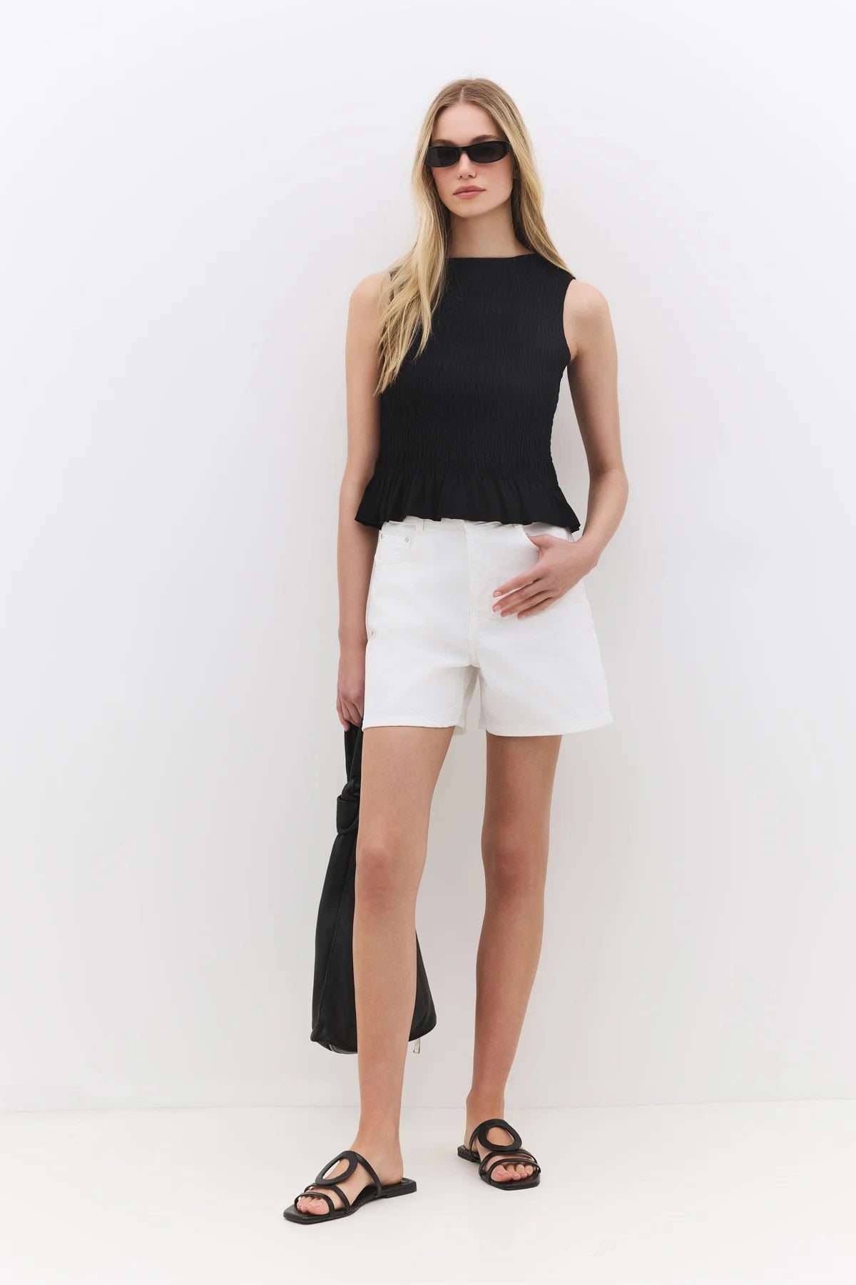 Ärmellose Bluse
