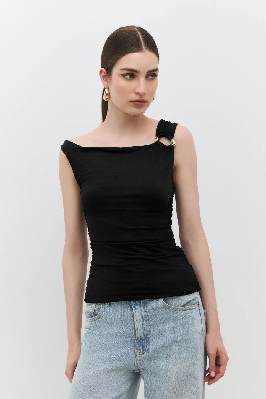 ärmellose Bluse