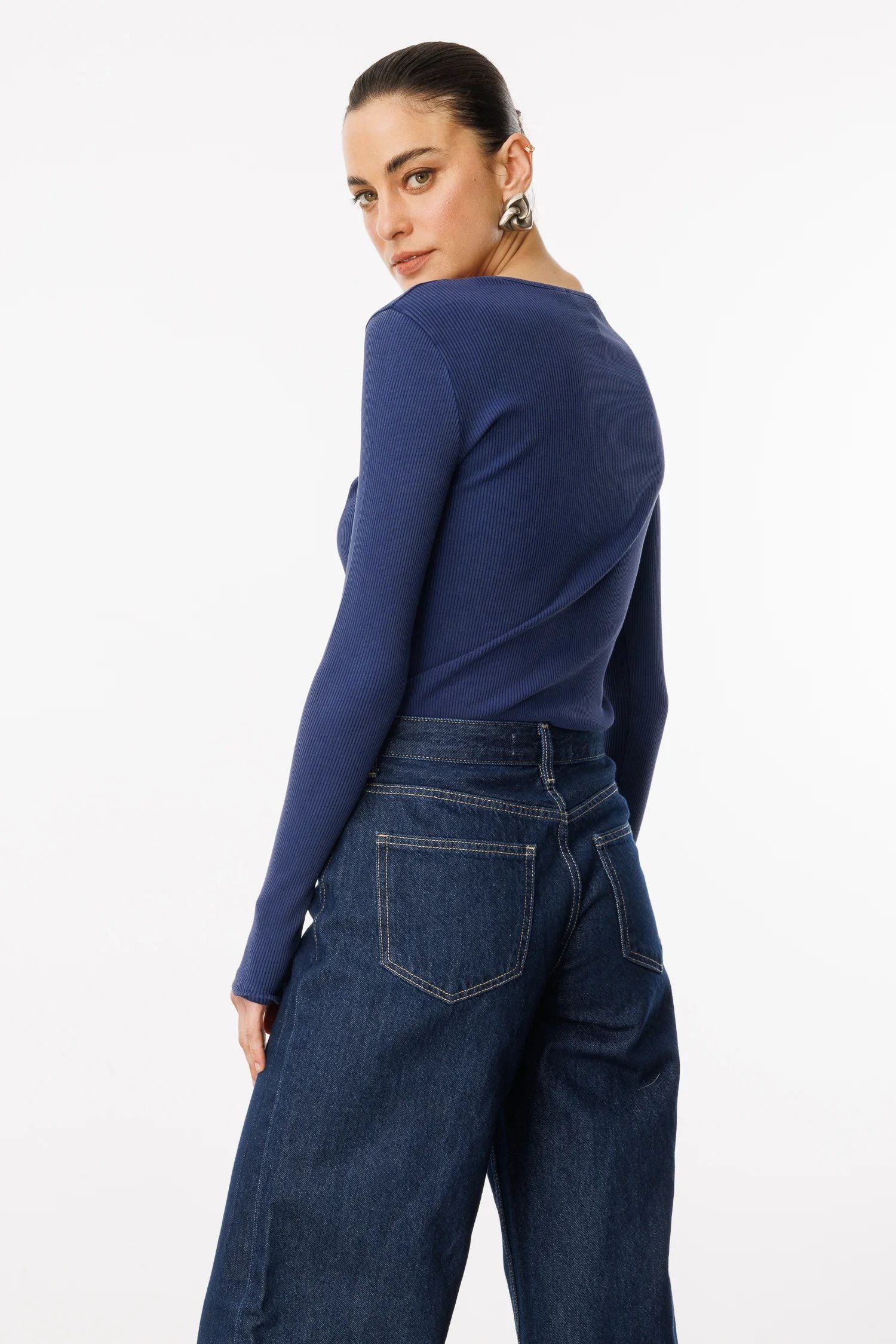 Langärmelige Bluse