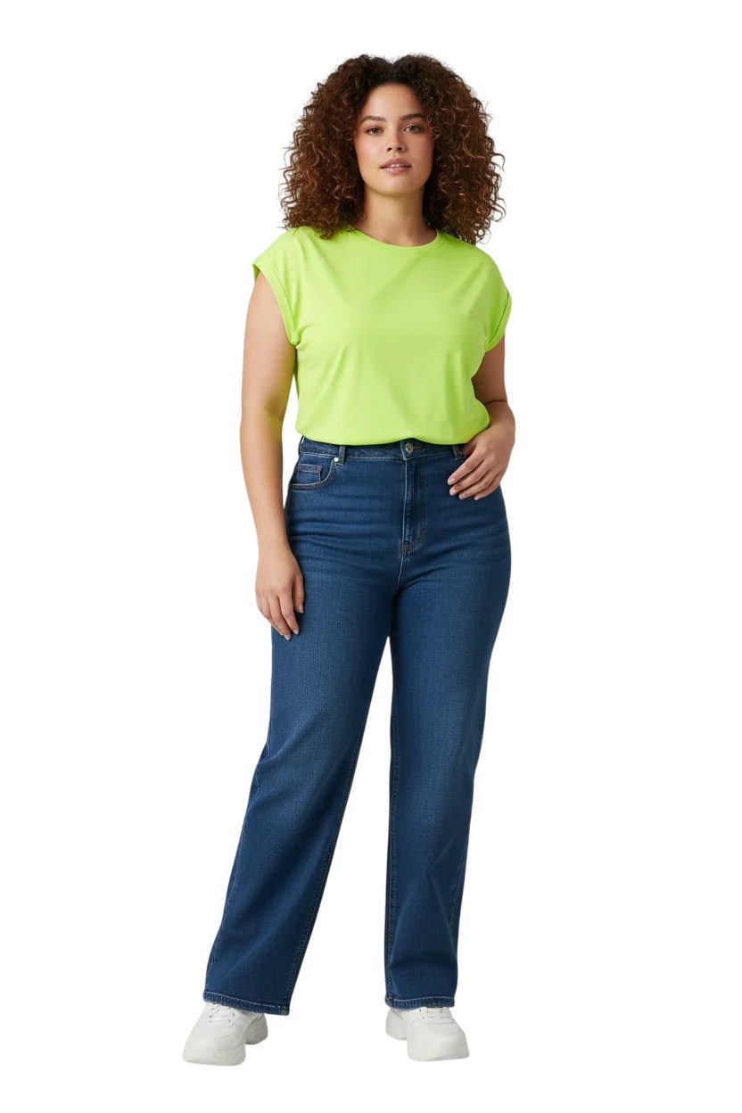kurzärmelige Bluse