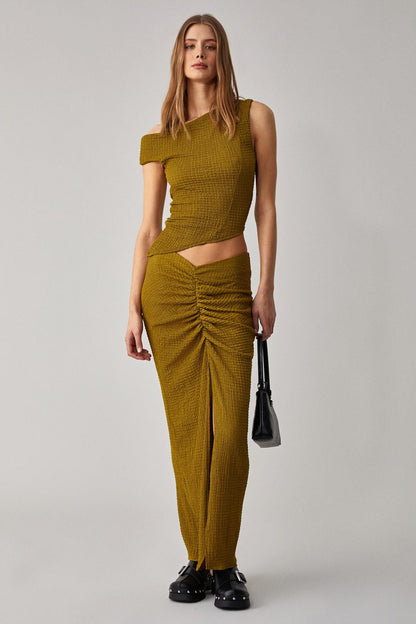BONIA Damen Slim Fit Strickrock