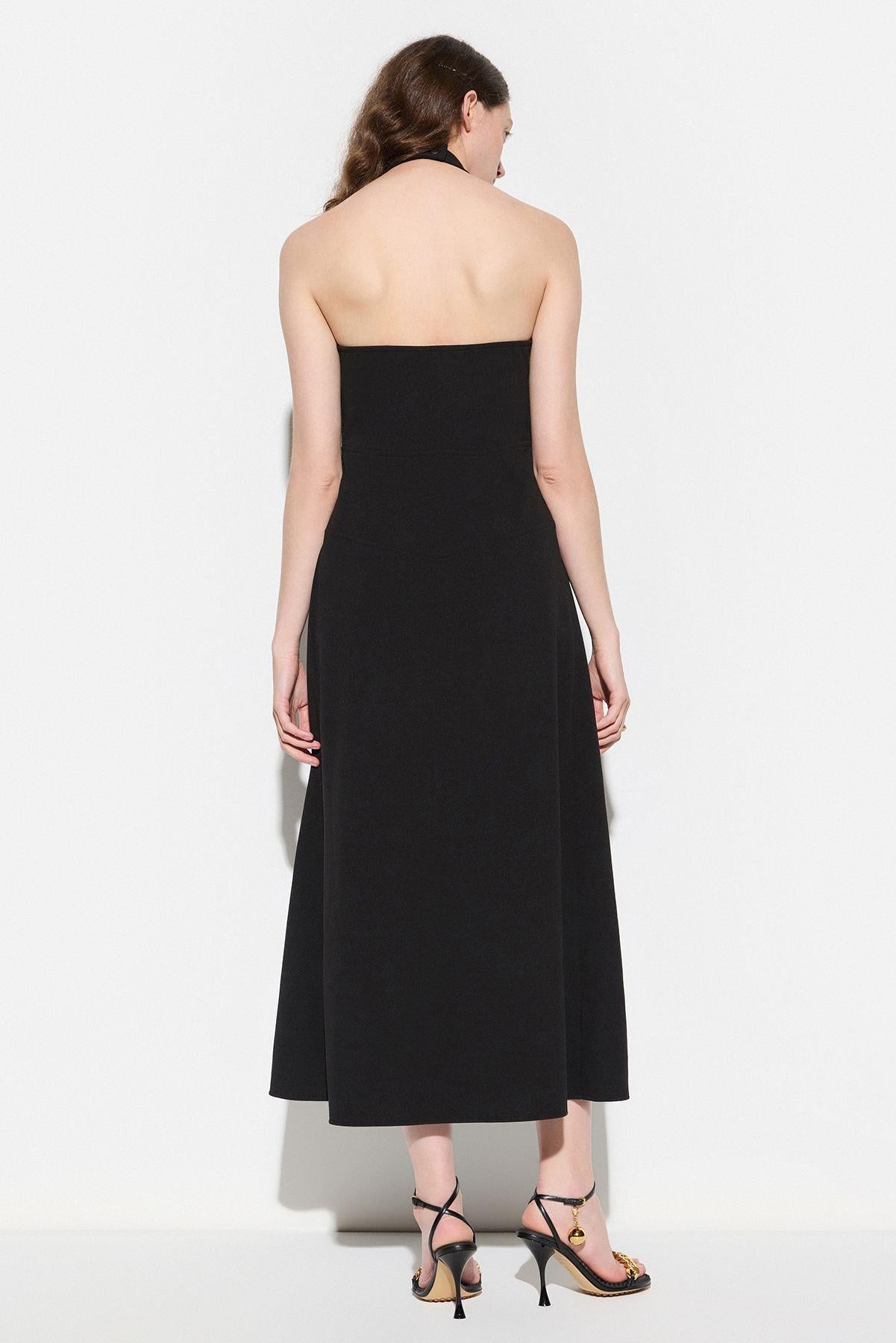 Midikleid mit Reißverschluss
