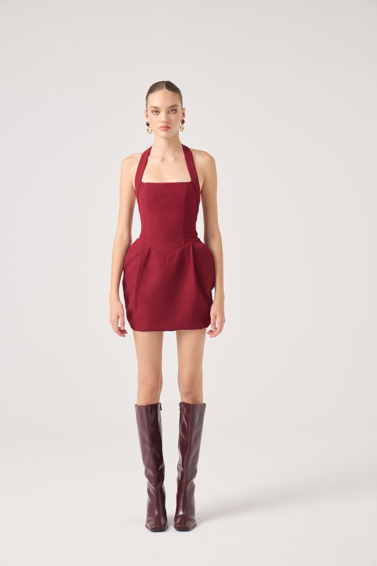 Mini-Kleid mit Trägern
