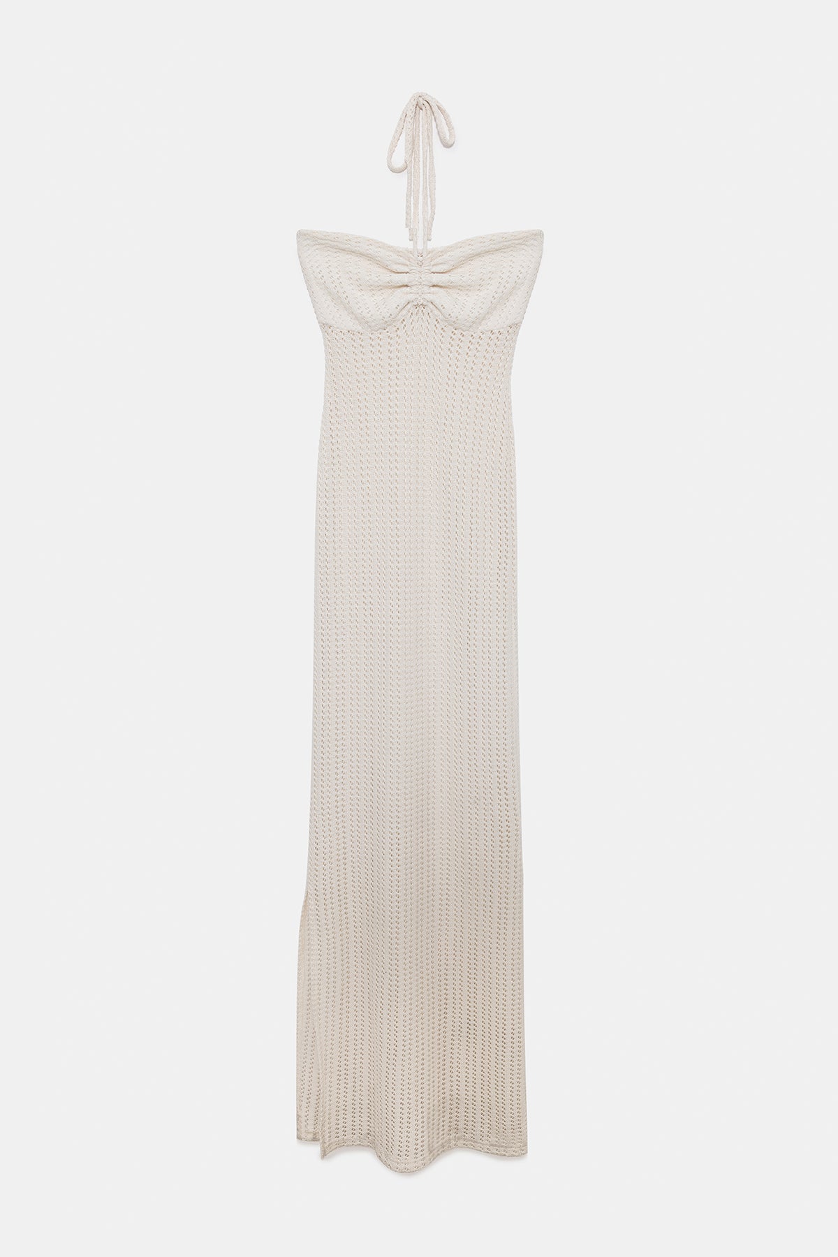 Neckholder-Maxikleid