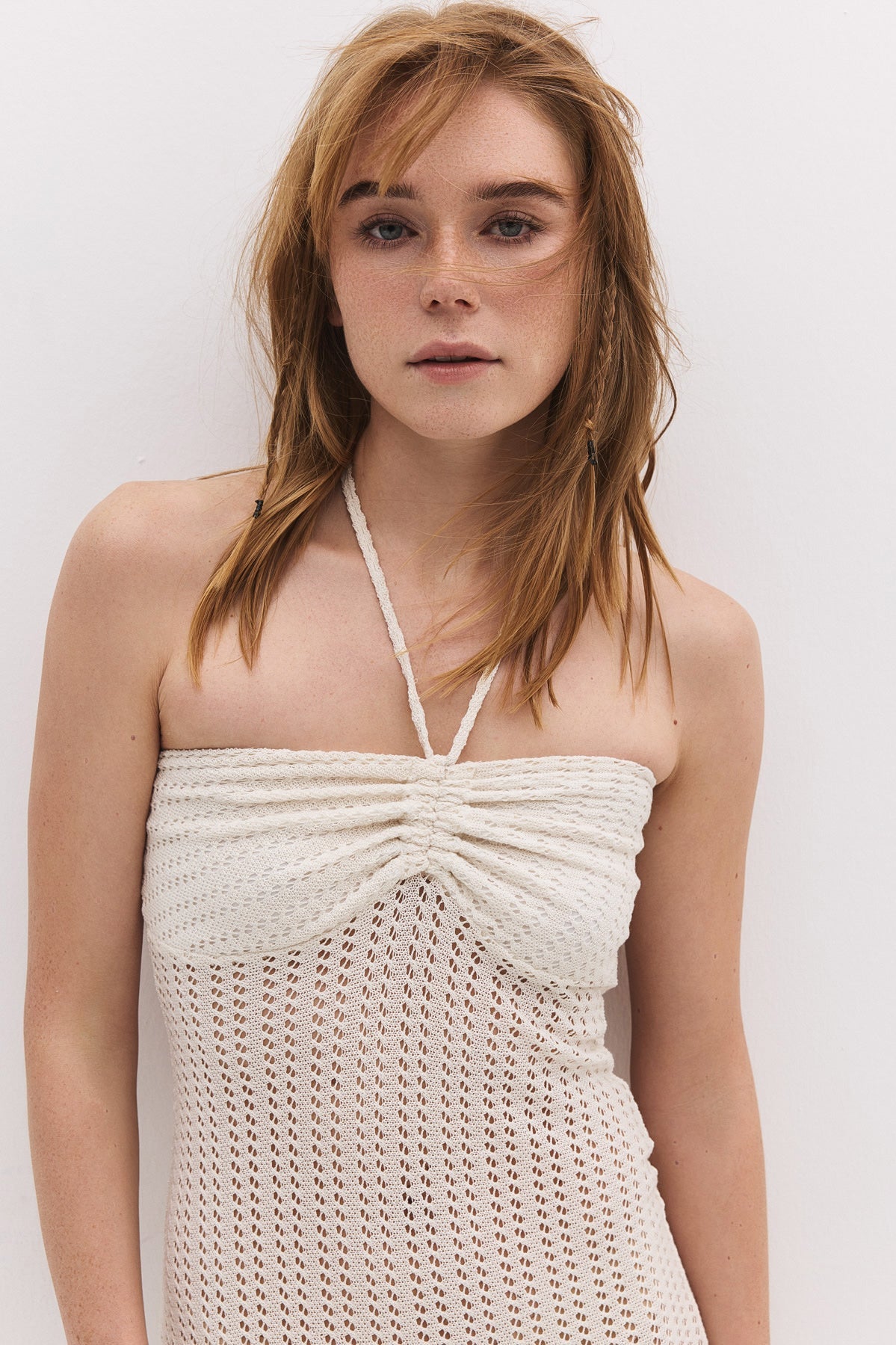 Neckholder-Maxikleid