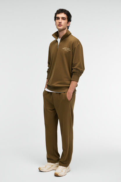 BRAM Herren Halbzip Sweatshirt
