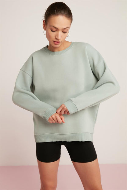BRENDA Strick Relaxed Sweatshirt