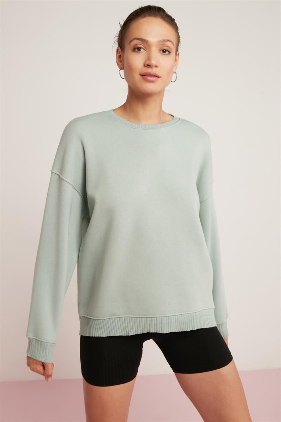 BRENDA Strick Relaxed Sweatshirt