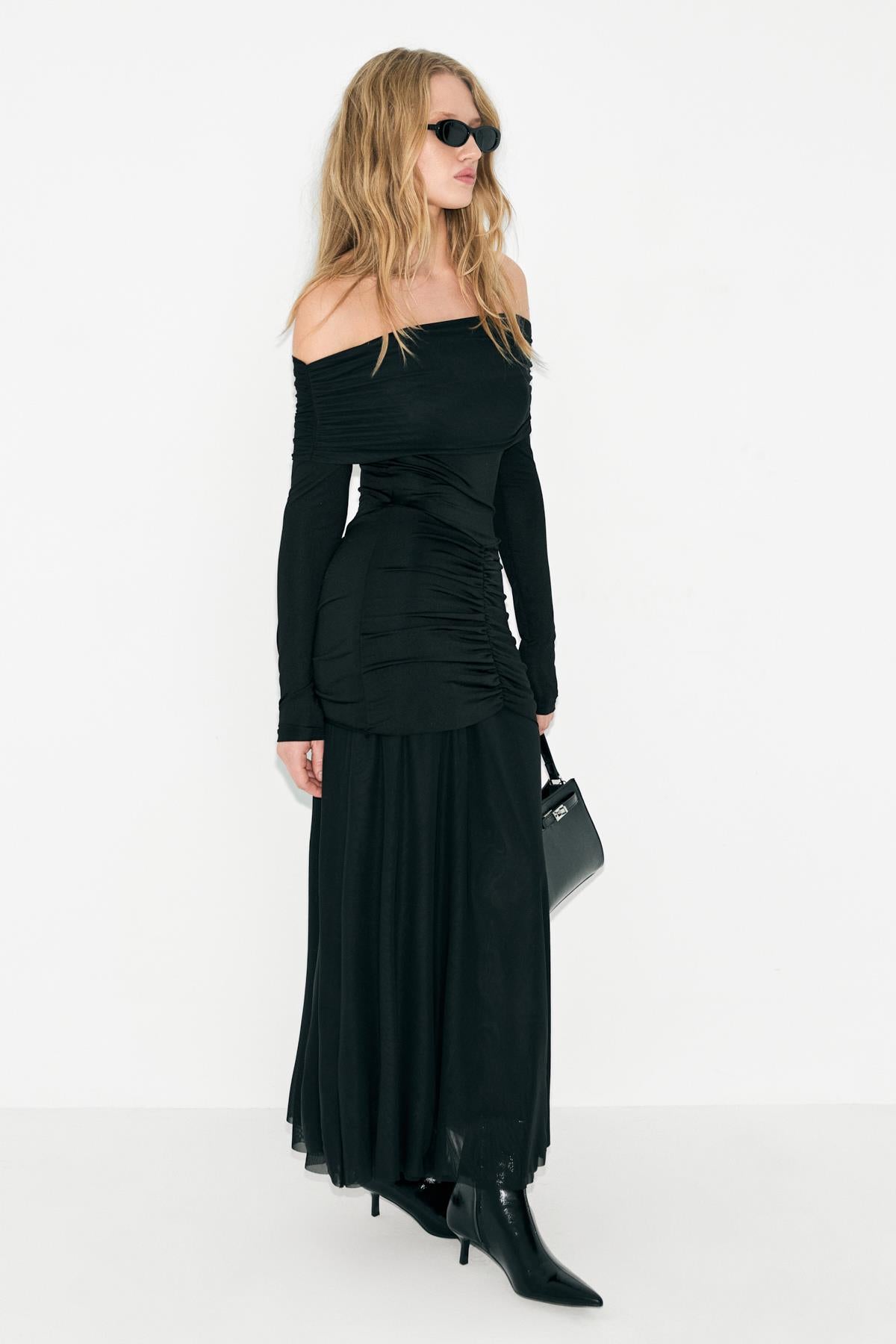 BRILLANTE Damen Langarm Kleid