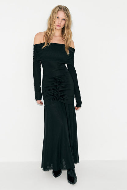 BRILLANTE Damen Langarm Kleid