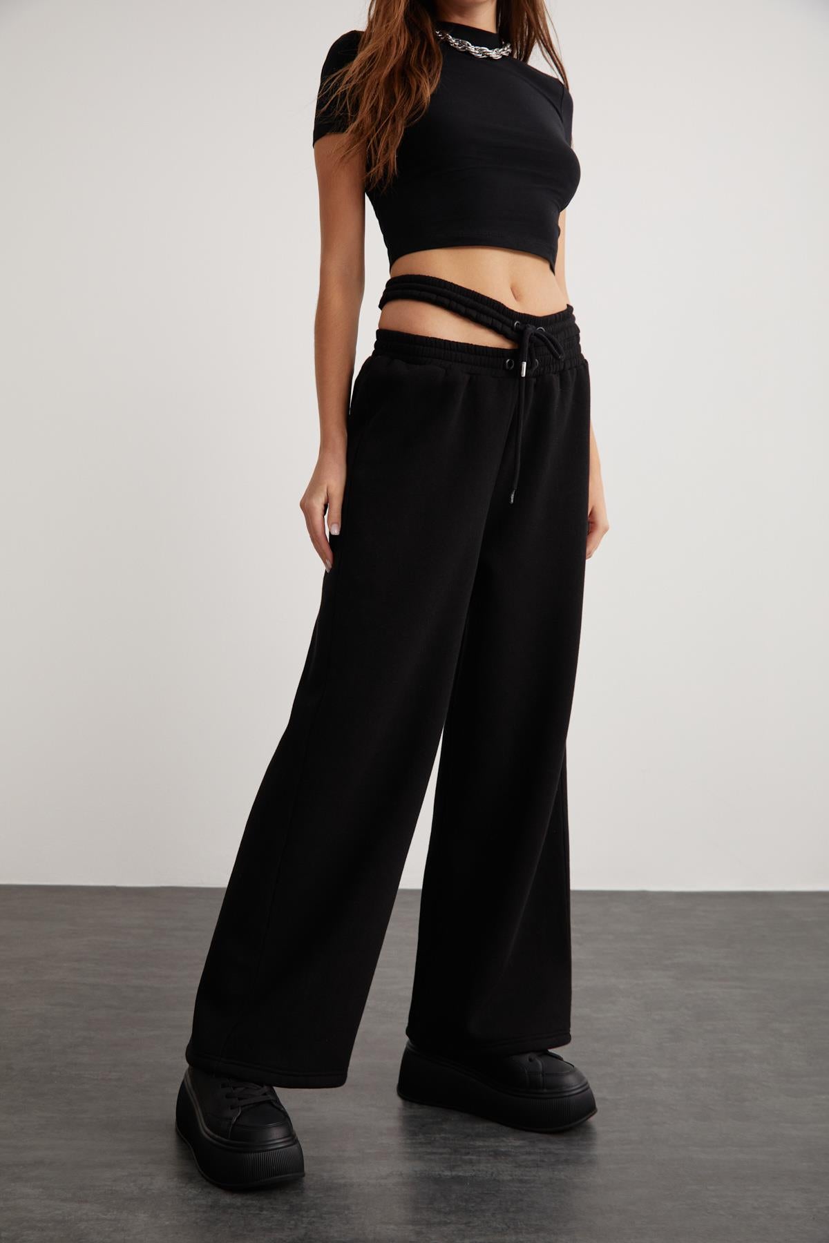 Damen Fleece-Jogginghose gefüttert