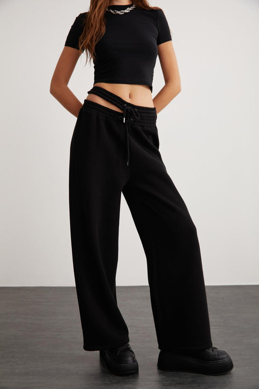 Damen Fleece-Jogginghose gefüttert