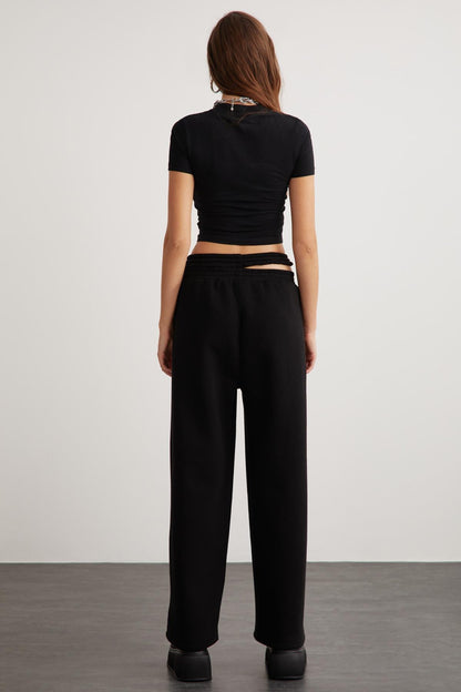 Damen Fleece-Jogginghose gefüttert