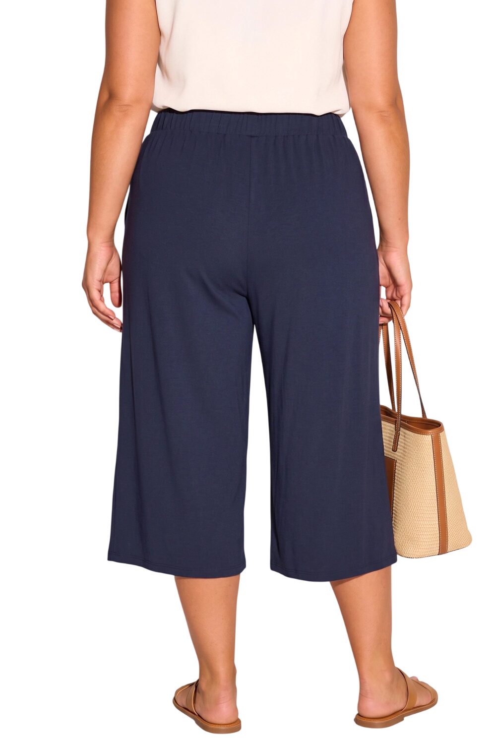 Übergrößen Weite Capri-Hosen